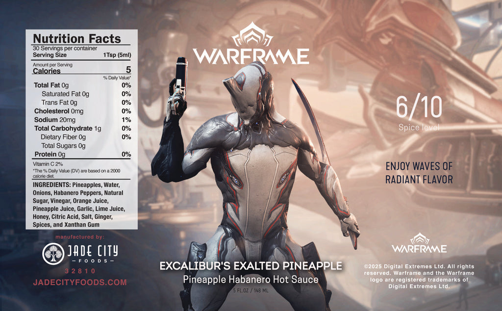 Warframe Hot Sauce 5-Pack